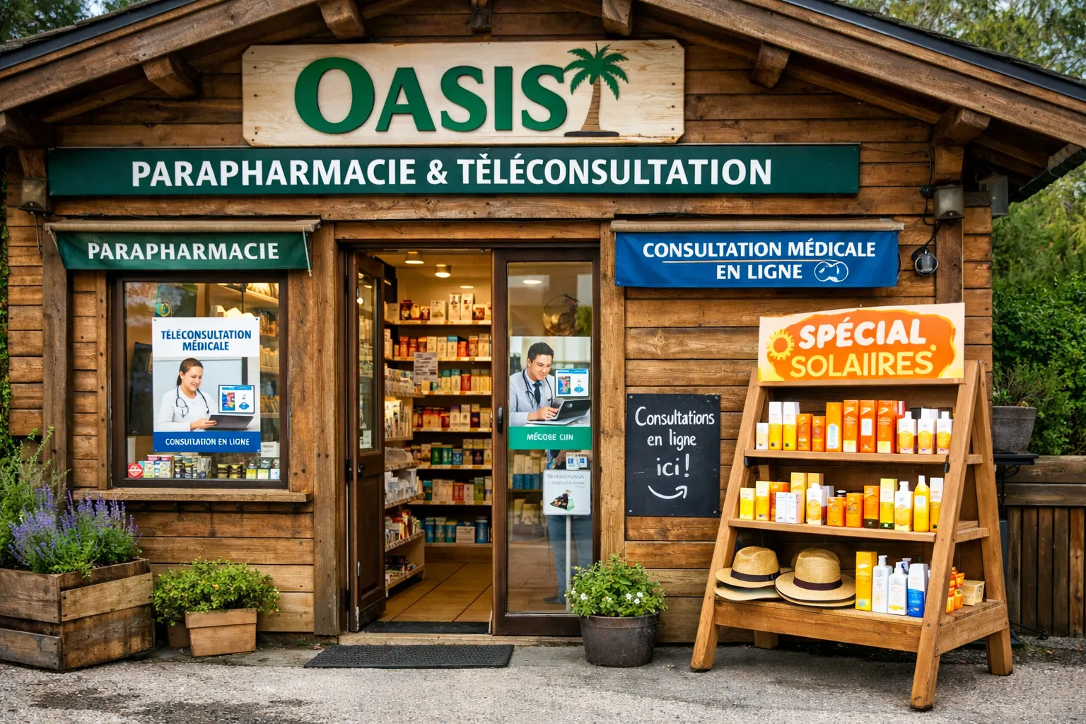 Oasis Espace Santé — Parapharmacie et téléconsultation