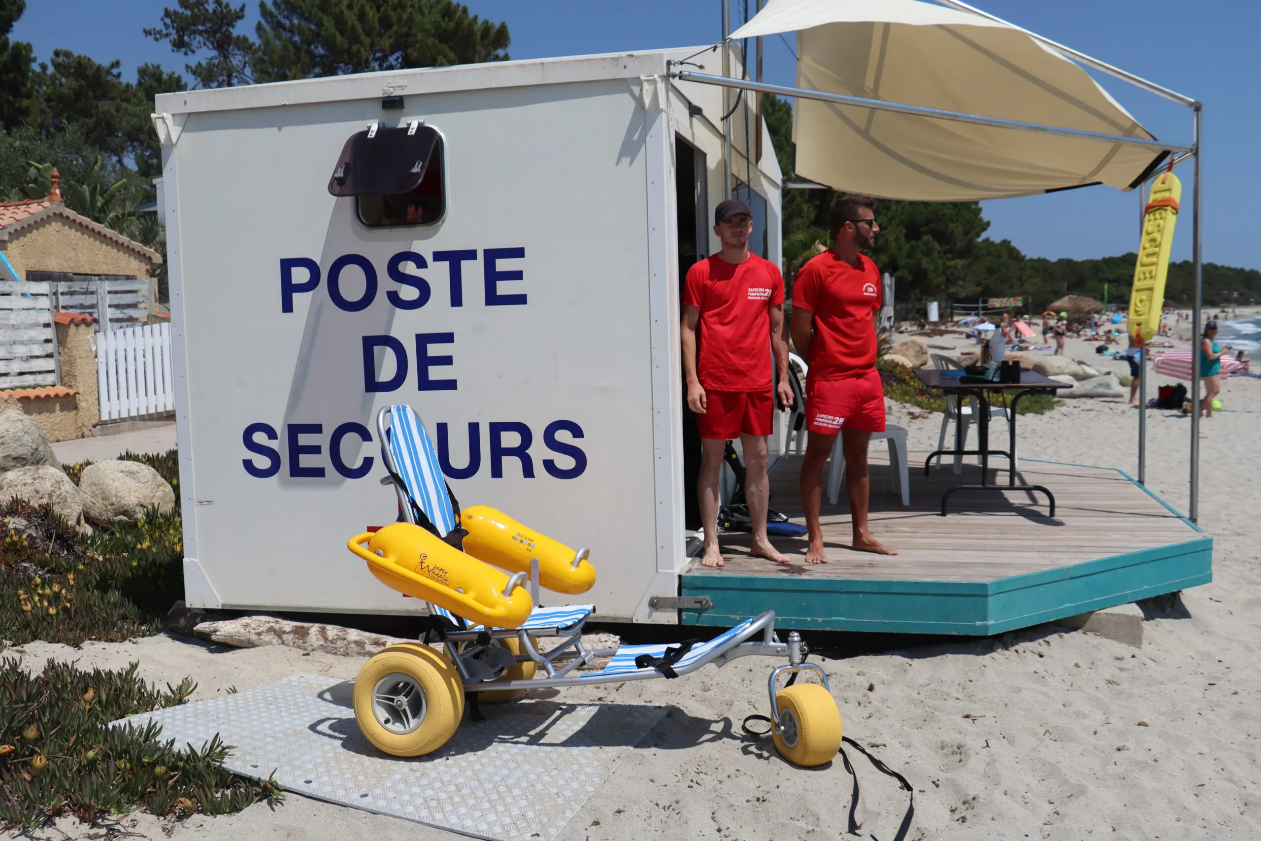 Poste de secours — Domaine d'Imbours
